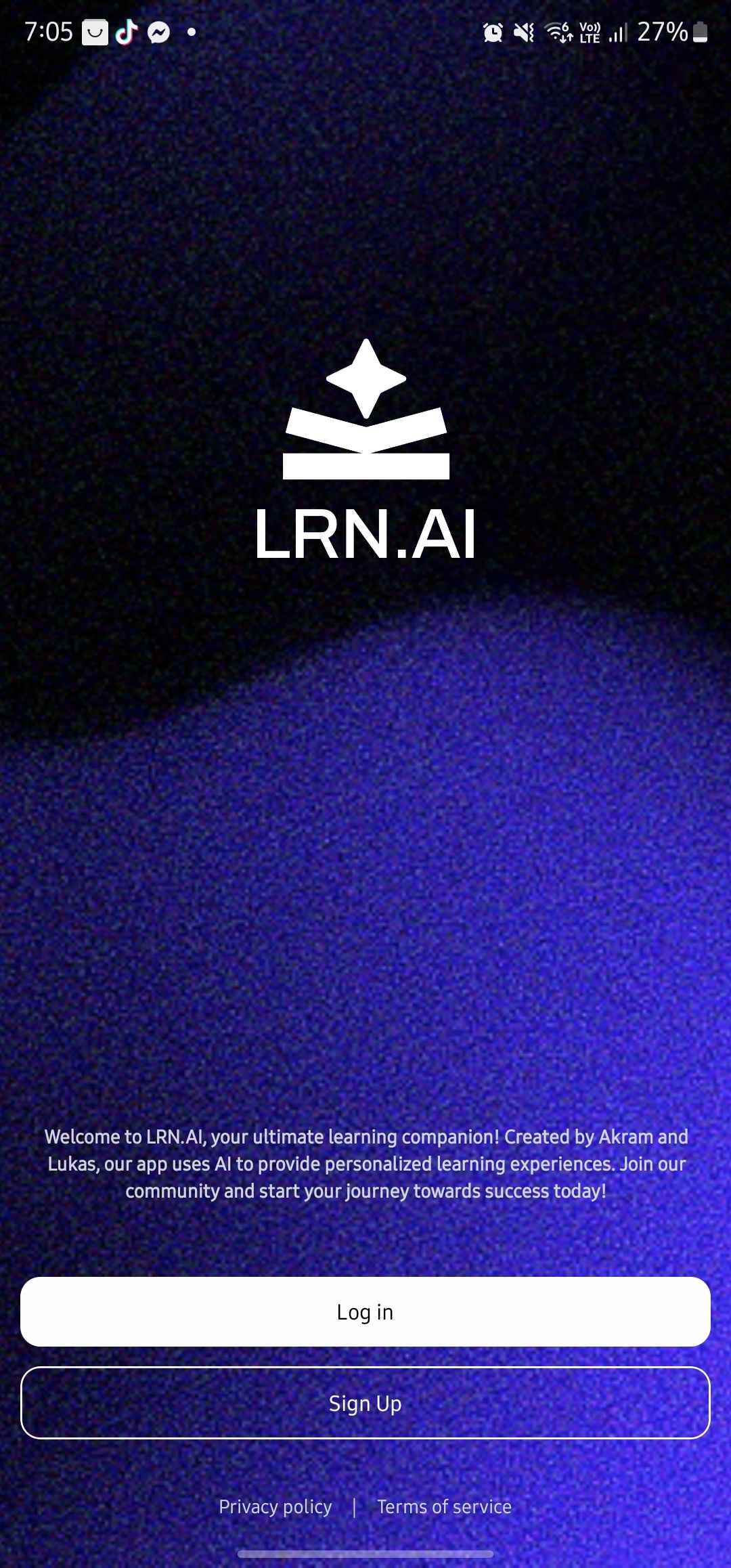 LRN.AI - Flashcard App screenshot 1