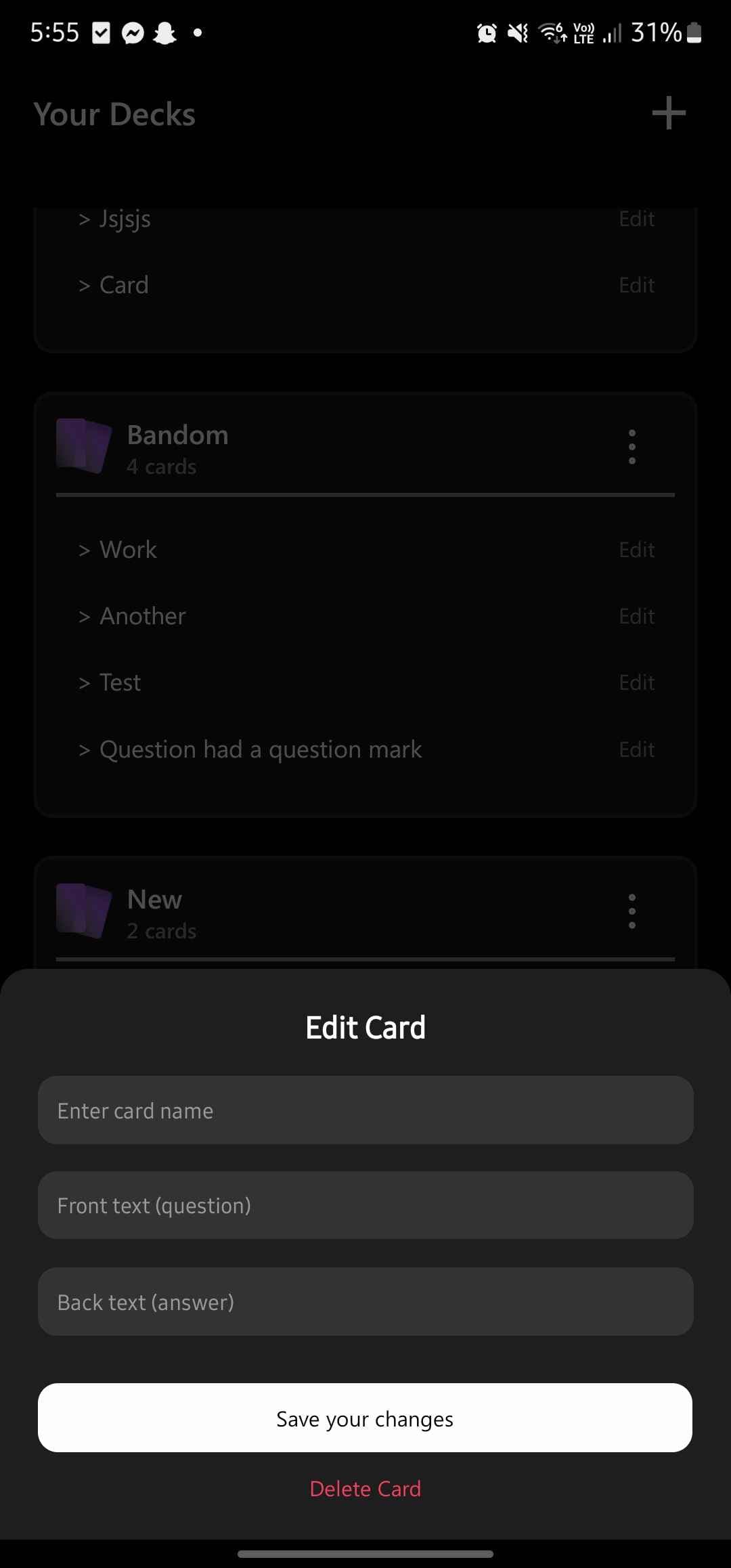 LRN.AI - Flashcard App screenshot 3