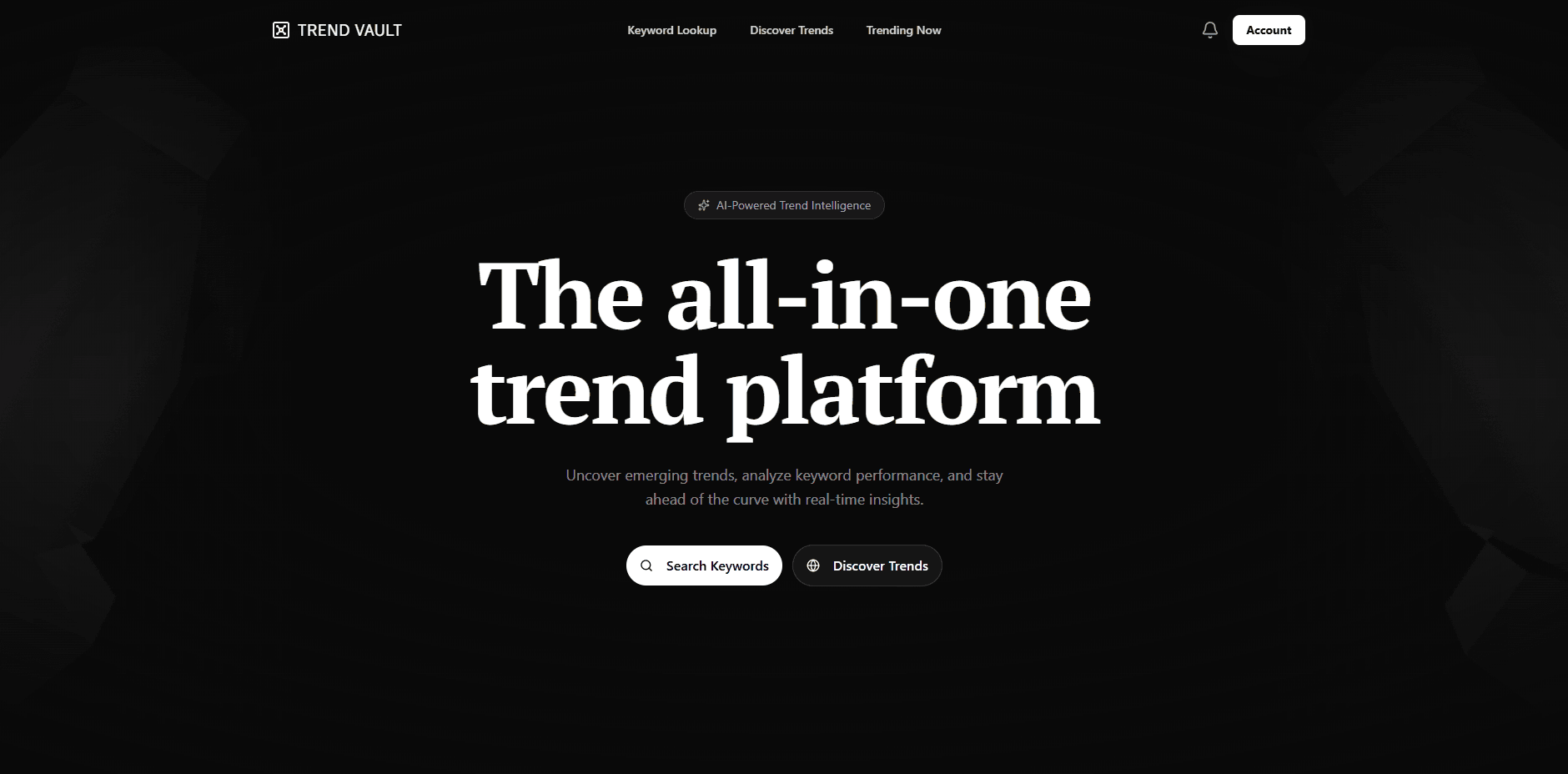 Trend Vault - AI-based Keyword Analysis Tool screenshot 1